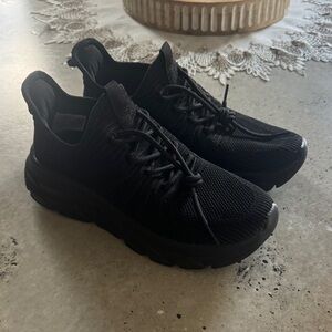 SHEIN Black Athletic Women's Shoes